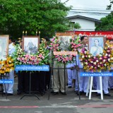 ทต.สันทราย ร่วมวางพวงมาลาในวันปิยะมหาราช ณ ที่ว่าการอำเภอฝาง