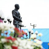 ทต.สันทราย ร่วมวางพวงมาลาในวันปิยะมหาราช ณ ที่ว่าการอำเภอฝาง