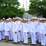 ทต.สันทราย ร่วมวางพวงมาลาในวันปิยะมหาราช ณ ที่ว่าการอำเภอฝาง