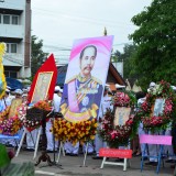 ทต.สันทราย ร่วมวางพวงมาลาในวันปิยะมหาราช ณ ที่ว่าการอำเภอฝาง