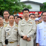 ทต.สันทราย ร่วมวางพวงมาลาในวันปิยะมหาราช ณ ที่ว่าการอำเภอฝาง