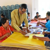โครงการส่งเสริมอาชีพกลุ่มสตรีแม่บ้านตำบลสันทราย