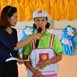โครงการส่งเสริมอาชีพกลุ่มสตรีแม่บ้านตำบลสันทราย