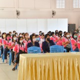 โครงการฝึกอบรมปรับเปลี่ยนพฤติกรรมสุขภาพ ลดหวาน มัน เค็ม ให้กลุ่มสตรีแม่บ้านตำบลสันทรายทั้ง ๑๗ หมู่บ้าน