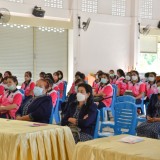 โครงการฝึกอบรมปรับเปลี่ยนพฤติกรรมสุขภาพ ลดหวาน มัน เค็ม ให้กลุ่มสตรีแม่บ้านตำบลสันทรายทั้ง ๑๗ หมู่บ้าน