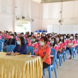 โครงการฝึกอบรมปรับเปลี่ยนพฤติกรรมสุขภาพ ลดหวาน มัน เค็ม ให้กลุ่มสตรีแม่บ้านตำบลสันทรายทั้ง ๑๗ หมู่บ้าน