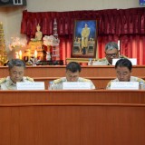 การประชุมสภาเทศบาลตำบลสันทราย