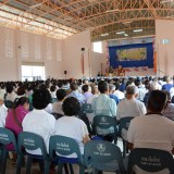 โครงการประเพณีรดน้ำขอพรผู้สูงอายุตำบลสันทราย ประจำปี 2561