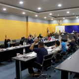 การประชุมคณะกรรมการกองทุนหลักประกันสุขภาพในระดับพื้นที่เทศบาลตำบลสันทราย ครั้งที่ ๑ ประจำปีงบประมาณ พ.ศ. ๒๕๖๕