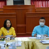 การประชุมคณะกรรมการพิจารณากลั่นกรองโครงการขอรับเงินอุดหนุนของหน่วยงานที่ขอรับเงินอุดหนุนประจำปี งบประมาณ พ.ศ. ๒๕๖๕