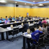 ประชุมเพื่อหารือแนวทางโครงการจัดงานประเพณีลอยกระทงตำบลสันทราย ประจำปี ๒๕๖๘