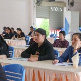 โครงการฝึกอบรมสุขาภิบาลอาหารแก่ผู้ประกอบกิจการสถานที่จำหน่ายอาหาร (ผู้สัมผัสอาหาร) ประจำปีงบประมาณ พ.ศ. ๒๕๖๙ 