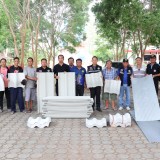 มอบกระเบื้องซ่อมแซมที่อยู่อาศัยเบื้องต้น