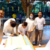 พิธีเจริญพระพุทธมนต์เพื่อความเป็นสิริมงคลให้กับแผ่นดิน และปวงชนชาวไทยทุกหมู่เหล่า ในโอกาสวันชาติ และวันพ่อแห่งชาติ ๕ ธันวาคม ๒๕๖๓