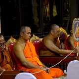 พิธีเจริญพระพุทธมนต์เพื่อความเป็นสิริมงคลให้กับแผ่นดิน และปวงชนชาวไทยทุกหมู่เหล่า ในโอกาสวันชาติ และวันพ่อแห่งชาติ ๕ ธันวาคม ๒๕๖๓
