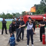 โครงการฝึกอบรมการป้องกันและระงับอัคคีภัยเบื้องต้นในชุมชน ประจำปีงบประมาณ  พ.ศ.๒๕๖๙