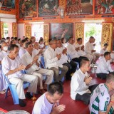 ถวายเทียนจำนำพรรษา ประจำปีงบประมาณ ๒๕๖๙