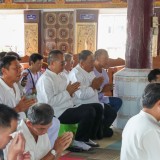 ถวายเทียนจำนำพรรษา ประจำปีงบประมาณ ๒๕๖๙