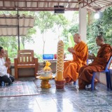 ถวายเทียนจำนำพรรษา ประจำปีงบประมาณ ๒๕๖๙