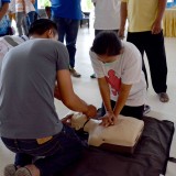 โครงการผลิตต้นแบบอาสาสมัครฉุกเฉินเพื่อดูแลชุมชน ตำบลสันทราย