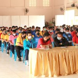 ประชุมพนักงานเทศบาลตำบลสันทราย ครั้งที่ ๓ ประจำปีงบประมาณ พ.ศ.๒๕๖๕