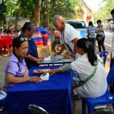 รดน้ำดำหัวผู้สูงอายุตำบลสันทราย ประจำปี 58