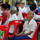 รดน้ำดำหัวผู้สูงอายุตำบลสันทราย ประจำปี 58