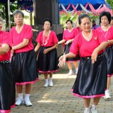 รดน้ำดำหัวผู้สูงอายุตำบลสันทราย ประจำปี 58