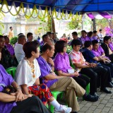 รดน้ำดำหัวผู้สูงอายุตำบลสันทราย ประจำปี 58