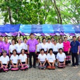 รดน้ำดำหัวผู้สูงอายุตำบลสันทราย ประจำปี 58