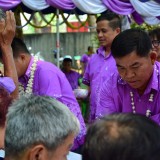 รดน้ำดำหัวผู้สูงอายุตำบลสันทราย ประจำปี 58