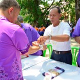 รดน้ำดำหัวผู้สูงอายุตำบลสันทราย ประจำปี 58
