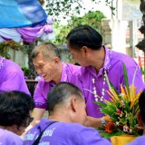 รดน้ำดำหัวผู้สูงอายุตำบลสันทราย ประจำปี 58