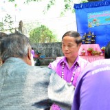รดน้ำดำหัวผู้สูงอายุตำบลสันทราย ประจำปี 58