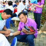 รดน้ำดำหัวผู้สูงอายุตำบลสันทราย ประจำปี 58