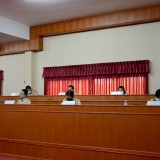 การประชุมสภาเทศบาลตำบลสันทราย สมัยวิสามัญ สมัยที่ 1 ครั้งที่ 1 ประจำปี พ.ศ.2563
