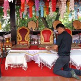 พิธีบำเพ็ญกุศลสวดพระพุทธมนต์อุทิศถวายพระราชกุศลแด่สมเด็จพระนางเจ้าสิริกิติ์ พระบรมราชินีนาถ พระบรมราชชนนีพันปีหลวง