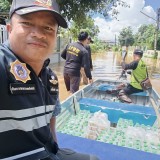 เทศบาลตำบลสันทราย ลงพื้นที่มอบข้าวกล่อง เพื่อช่วยเหลือ บรรเทาความเดือดร้อน