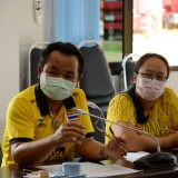 เข้าตรวจเยี่ยมสมาชิกองค์กรปกครองส่วนท้องถิ่นเครือข่าย อบต.บ้านหลวง