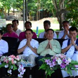 โครงการหล่อเทียนพรรษาประจำปี 2557