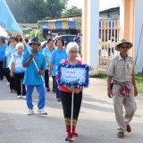 การแข่งขันกีฬาโรงเรียนผู้สูงอายุปัญญาภิวัฒน์ตำบลสันทราย