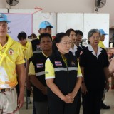 ร่วมแพ็กถุงยังชีพชุดธารน้ำใจ ที่ได้รับการสนับสนุน จากสถานีกาชาดที่ ๓ จังหวัดเชียงใหม่