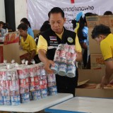 ร่วมแพ็กถุงยังชีพชุดธารน้ำใจ ที่ได้รับการสนับสนุน จากสถานีกาชาดที่ ๓ จังหวัดเชียงใหม่