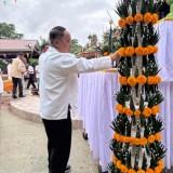 พิธีบวงสรวงครูบาเจ้าศรีวิชัย ครบรอบ ๑๔๘ ปี  และงานสรงน้ำพระธาตุ ณ วัดศรีมงคล หมู่ที่ ๓