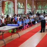 กิจกรรมโรงเรียนผู้สูงอายุปัญญาภิวัฒน์ ครั้งที่ ๙ (ฝึกจีบผ้า)