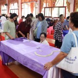กิจกรรมโรงเรียนผู้สูงอายุปัญญาภิวัฒน์ ครั้งที่ ๙ (ฝึกจีบผ้า)
