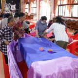 กิจกรรมโรงเรียนผู้สูงอายุปัญญาภิวัฒน์ ครั้งที่ ๙ (ฝึกจีบผ้า)