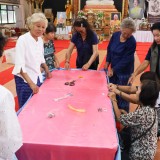 กิจกรรมโรงเรียนผู้สูงอายุปัญญาภิวัฒน์ ครั้งที่ ๙ (ฝึกจีบผ้า)