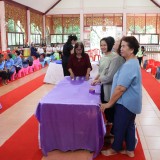 กิจกรรมโรงเรียนผู้สูงอายุปัญญาภิวัฒน์ ครั้งที่ ๙ (ฝึกจีบผ้า)