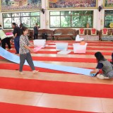กิจกรรมโรงเรียนผู้สูงอายุปัญญาภิวัฒน์ ครั้งที่ ๙ (ฝึกจีบผ้า)